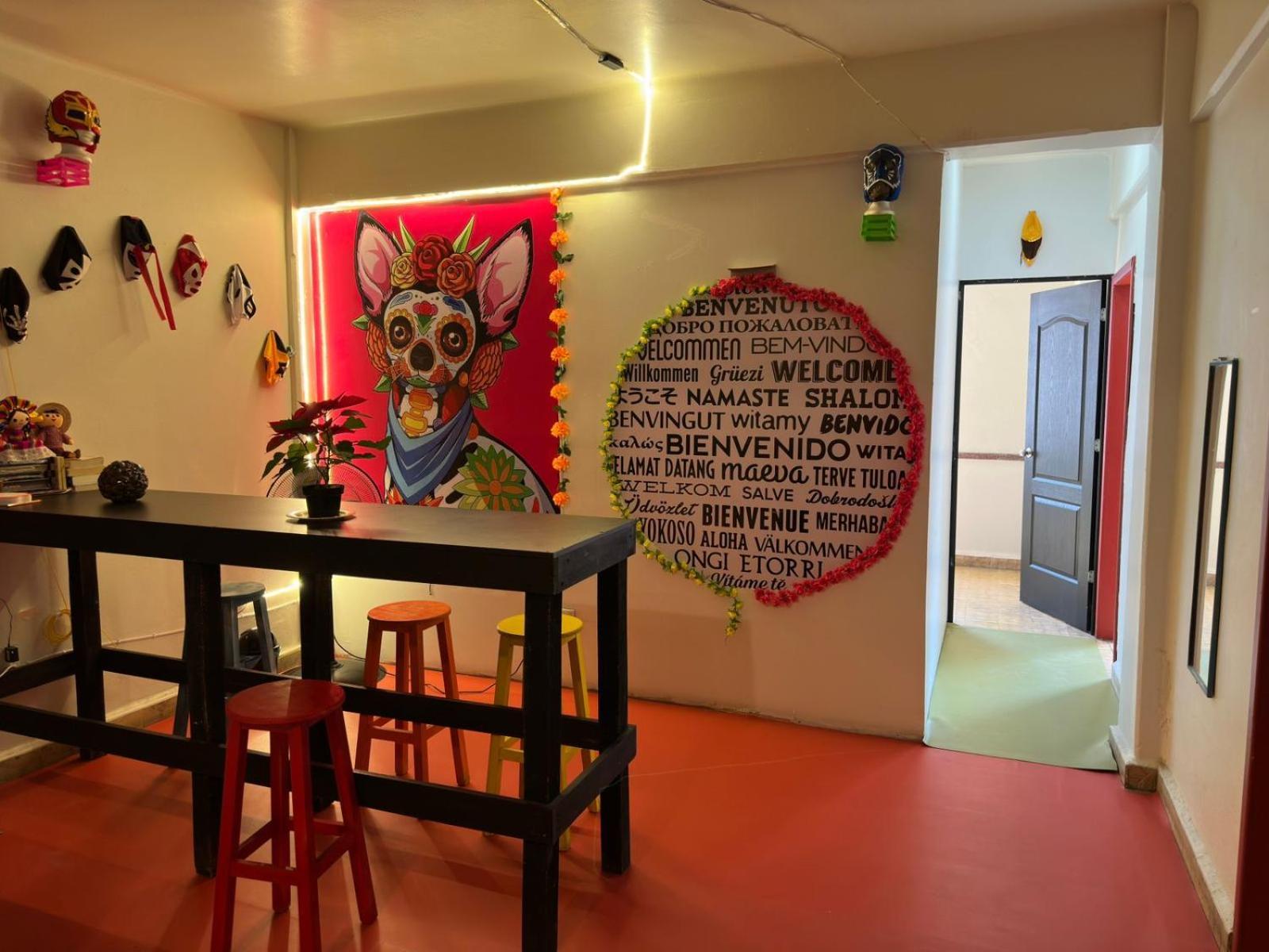 Casa Eufemia Hostel Type Città del Messico Esterno foto