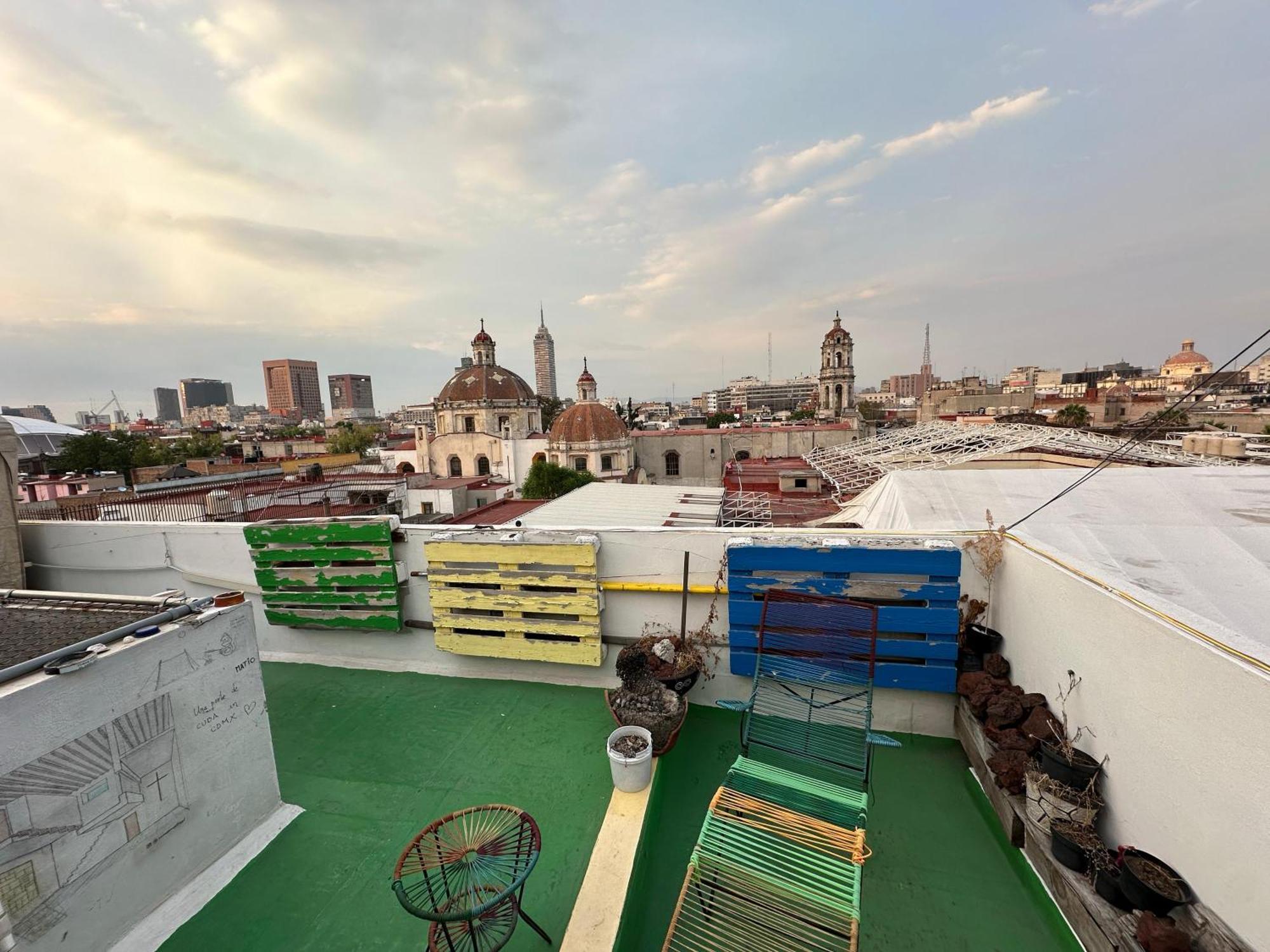 Casa Eufemia Hostel Type Città del Messico Esterno foto